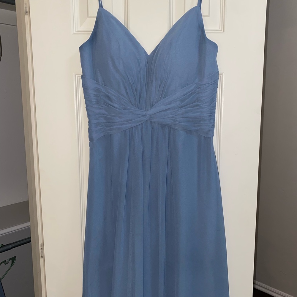 Slate Blue Bridesmaids Dress